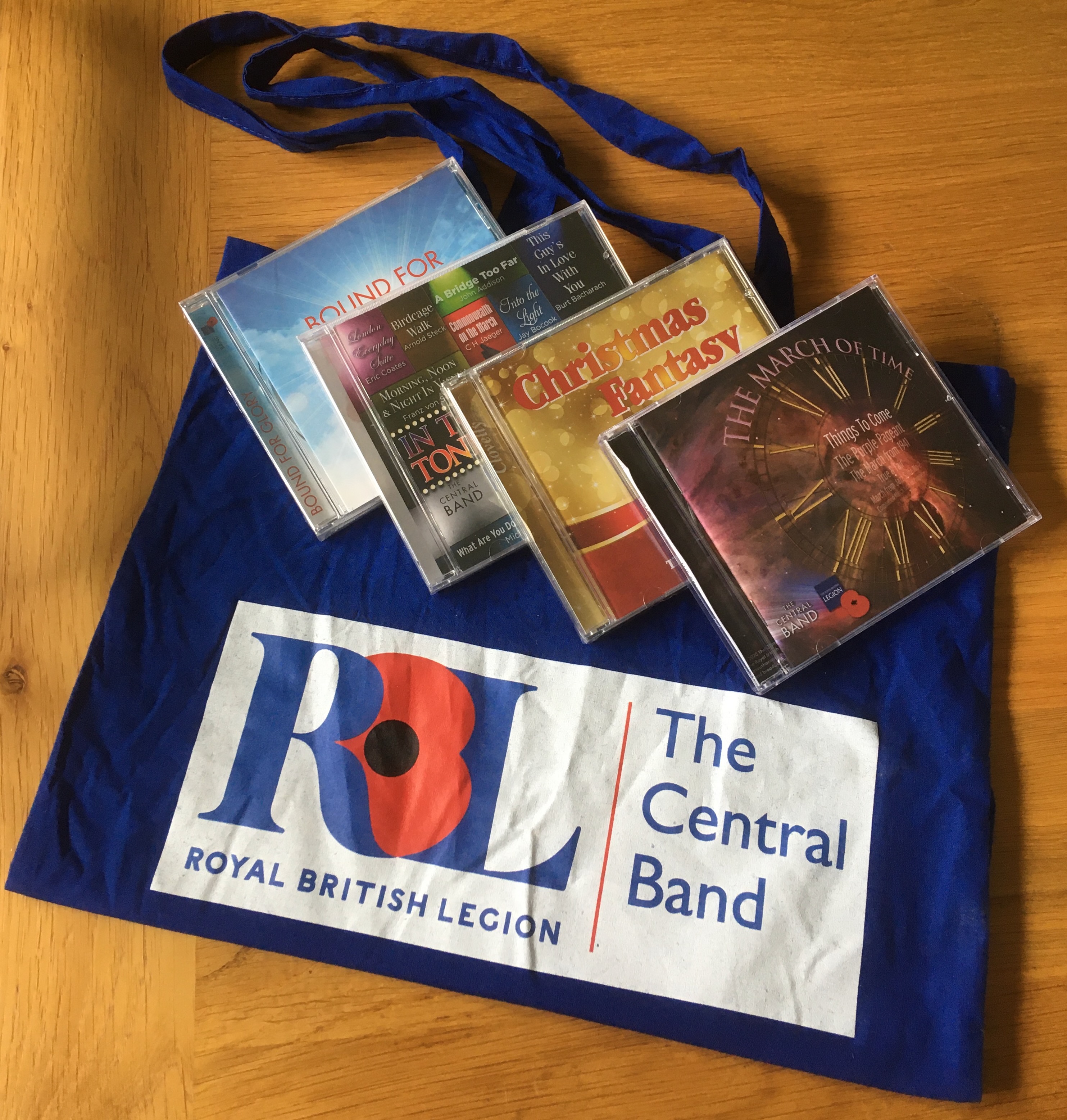 Image of CDs with Tote Bag