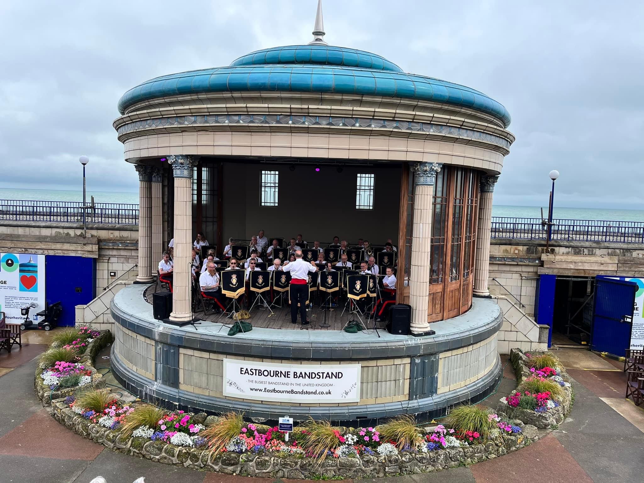 The Central Band on Eastbourne Bandstand