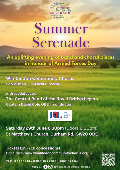 Summer Serenade with Wimbledon Community Chorus